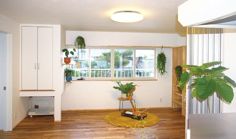 2世帯住宅へと生まれ変わった家