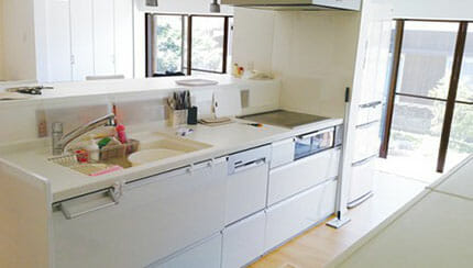 和からシンプルモダンに生まれ変わった家