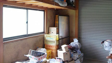 納屋から“カフェ”へと生まれ変わった家